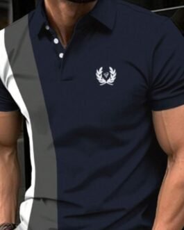 SHORT SLEEVE POLO SHIRT IN CONTRAST COLOURS