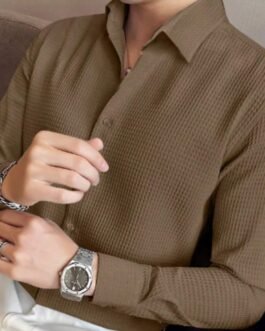 LONG SLEEVE SOLID COLOR SHIRT