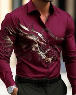 SHIRT WITH DRAGON DESIGN