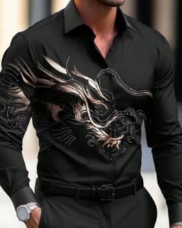 SHIRT WITH DRAGON DESIGN